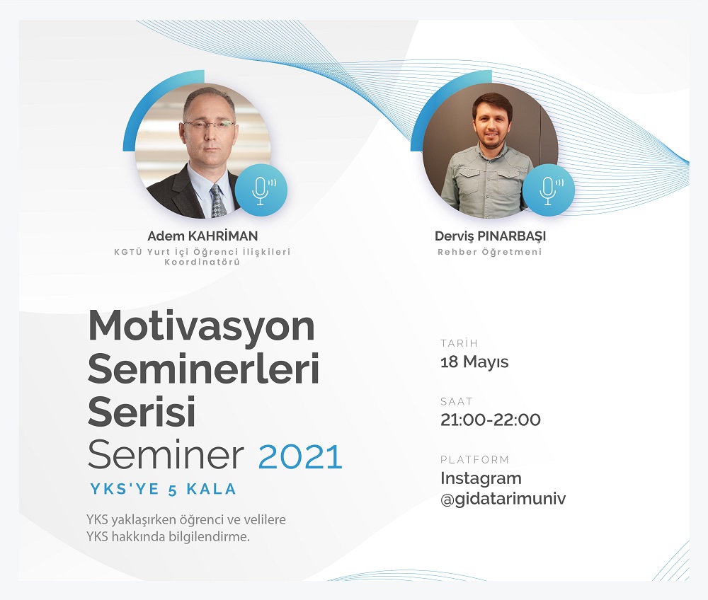 Motivasyon Seminerleri, Rehber &Ouml;ğretmen Derviş Pınarbaşı ile "Y&uuml;ksek&ouml;ğretim Kurumları Sınavı"