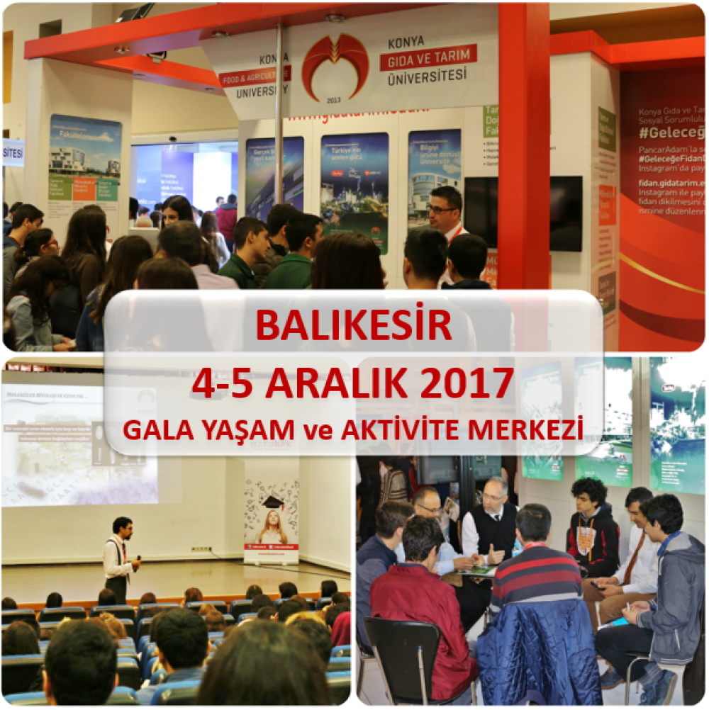 Balıkesir &Uuml;niversite Tanıtım Fuarı / 4-5 Aralık 2017