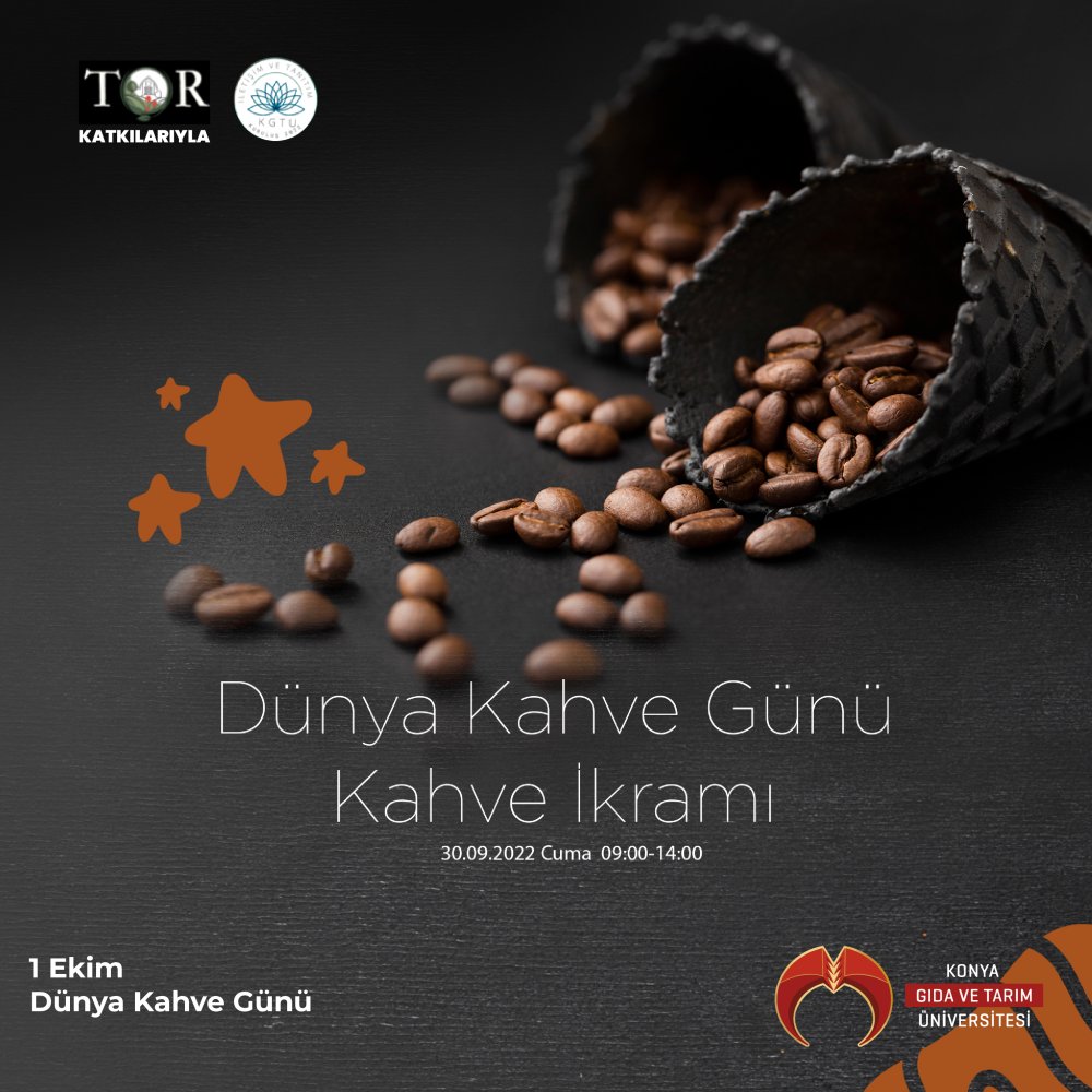 1 Ekim D&uuml;nya Kahve G&uuml;n&uuml;