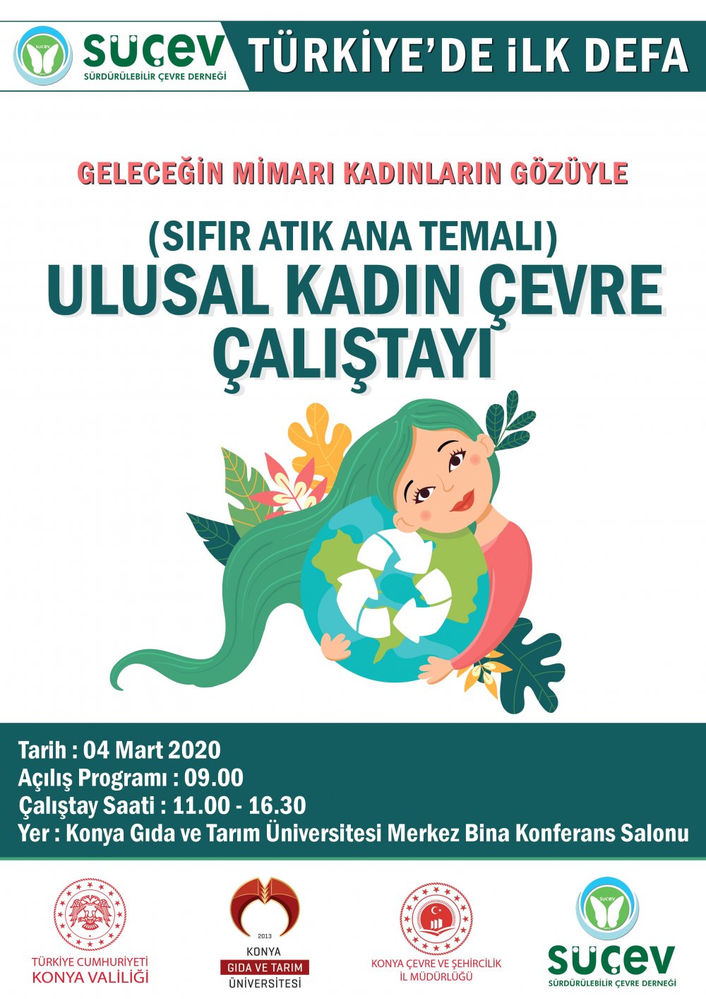 &Ccedil;alıştay - Ulusal Kadın &Ccedil;evre &Ccedil;alıştayı / 04 Mart 2020 &Ccedil;arşamba Saat 09:00