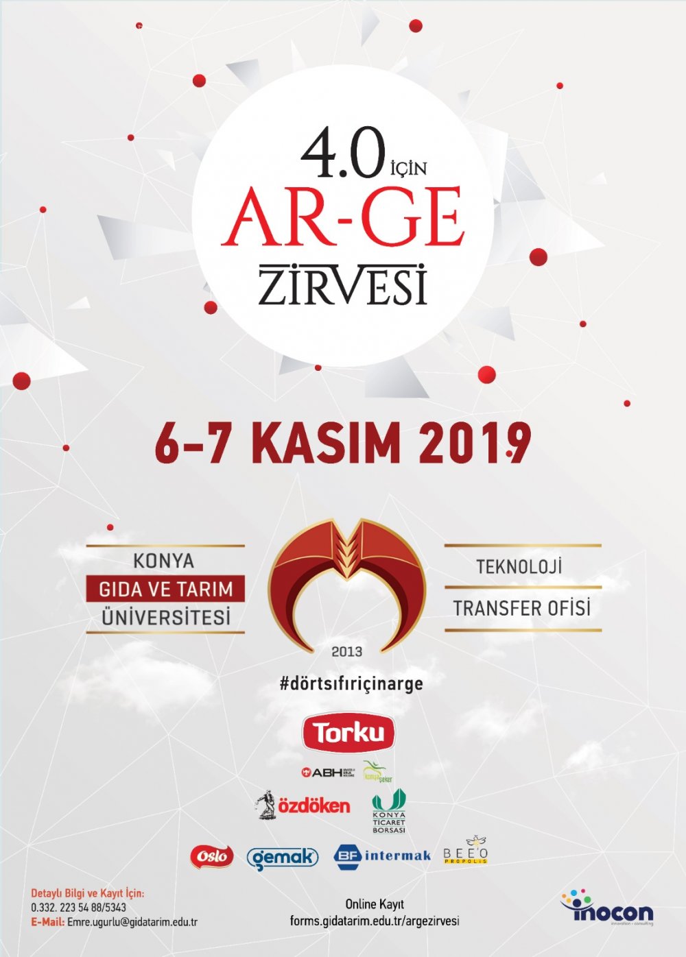 4.0 i&ccedil;in Ar-Ge Zirvesi / 6-7 Kasım 2019