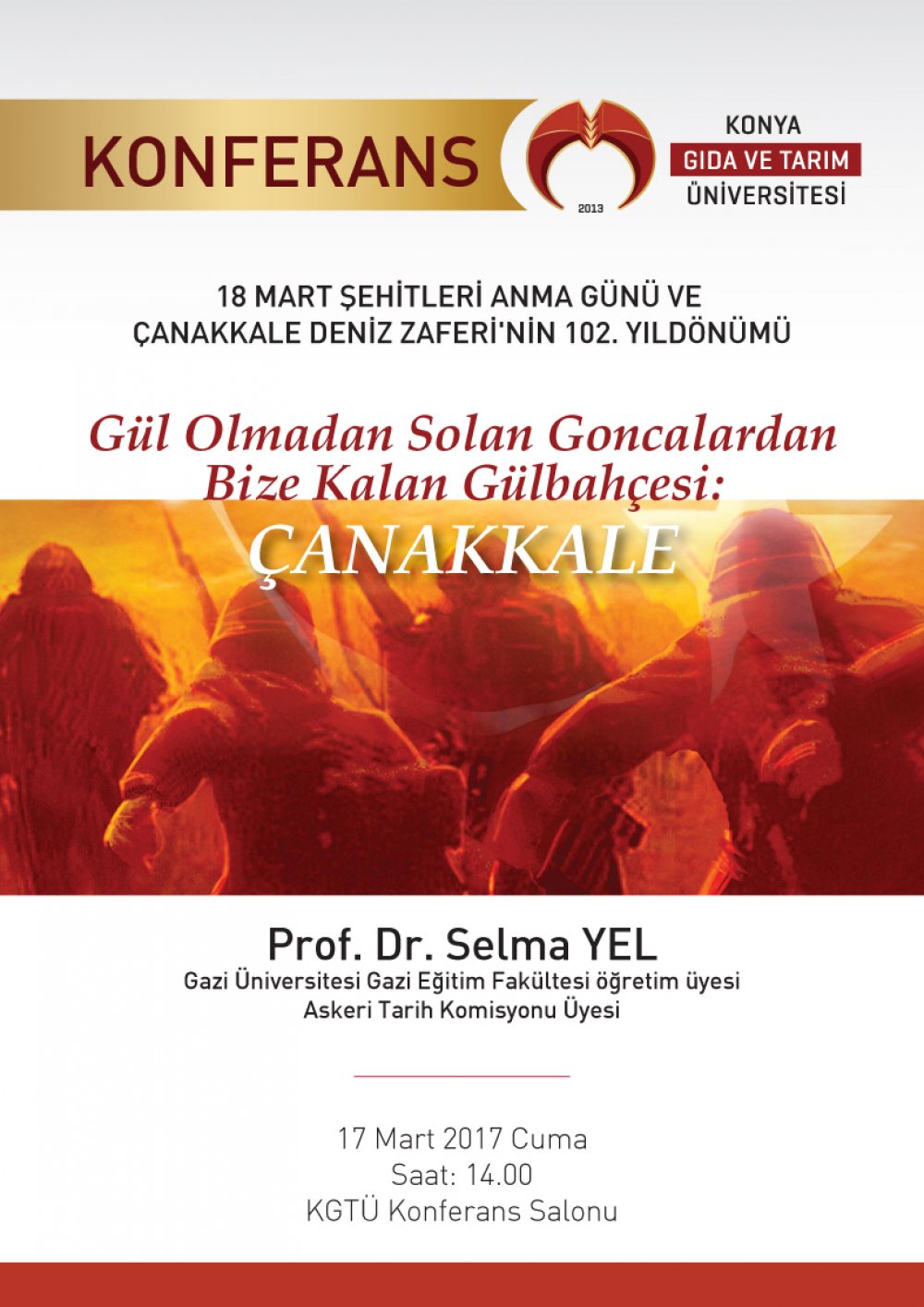 18 Mart Şehitleri Anma G&uuml;n&uuml; ve &Ccedil;anakkale Deniz Zaferi'nin 102. Yıld&ouml;n&uuml;m&uuml;
