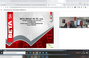 “Yaşam Bilimleri Oryantasyonu” Dersi Kasım 2020 Kariyer Etkinlikleri