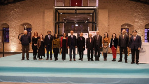 &Uuml;niversitemiz ve Necmettin Erbakan &Uuml;niversitesi İşbirliğinde d&uuml;zenlenen &lsquo;&rsquo;Ge&ccedil;mişten Geleceğe &Ccedil;atalh&ouml;y&uuml;k&rsquo;&rsquo; Resim yarışmasında &ouml;d&uuml;l t&ouml;reni yapıldı