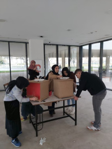 IMBS4505 Gönüllük Çalışması Dersi Kapsamında Kedi Evi Tasarım Etkinliği Gerçekleştirildi