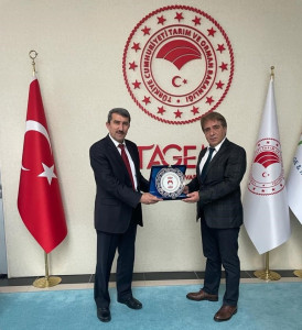 &Uuml;niversitemiz &Uuml;st Y&ouml;netiminden Tarımsal Araştırmalar ve Politikalar Genel M&uuml;d&uuml;rl&uuml;ğ&uuml;ne Ziyaret