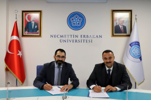 Üniversitemiz ile Necmettin Erbakan Üniversitesi KONÜDAM Deneysel Tıp Uygulama ve Araştırma Merkezi arasında iş birliği protokolü imzalandı