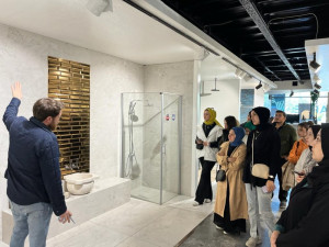 İç Mimarlık Bölümü IMB 4007 Mesleki Deneyim-I Dersi Kapsamında Tür-Mak Yapı Center’a Teknik Gezi Düzenlendi
