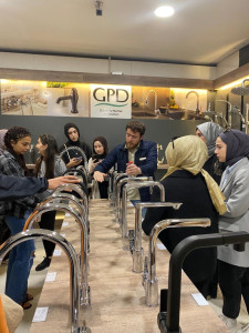 İç Mimarlık Bölümü IMB 4007 Mesleki Deneyim-I Dersi Kapsamında Tür-Mak Yapı Center’a Teknik Gezi Düzenlendi