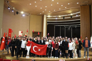 Cumhuriyetimizin 100.Yılı Üniversitemizde Coşku ile Kutlandı