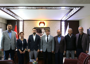 Ziraat Mühendisleri Odası Konya Şubesi Yetkililerinden Üniversitemize Ziyaret