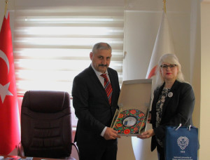 Üniversitemiz ile Ukrayna The National University of Water and Environmental Engineering Arasında İş Birliği Protokolü İmzalandı