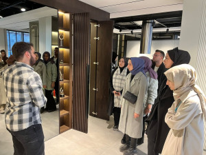 İç Mimarlık Bölümü IMB 4007 Mesleki Deneyim-I Dersi Kapsamında Makam Dekor’a Teknik Gezi Düzenlendi