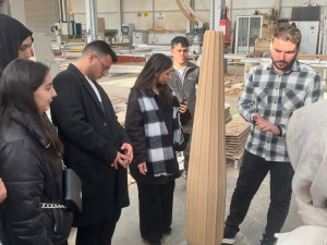 İç Mimarlık Bölümü IMB 4007 Mesleki Deneyim-I Dersi Kapsamında Makam Dekor’a Teknik Gezi Düzenlendi