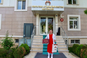 Rektörümüz Prof. Dr. Erol TURAN, 23 Nisan'da Makamını Devretti