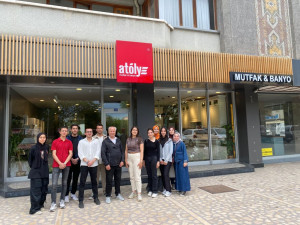 İç Mimarlık Bölümü IMB 3008 Donatı Tasarımı Dersi Kapsamında Atölye Mutfak’a Teknik Gezi Düzenlendi