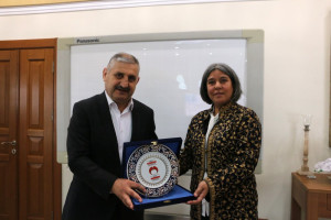 Bangladeş Büyükelçisi Ekselansları M. Amanul HAQ ve Beraberindeki Heyet'ten Üniversitemize Ziyaret