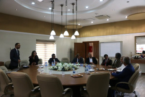 Bangladeş Büyükelçisi Ekselansları M. Amanul HAQ ve Beraberindeki Heyet'ten Üniversitemize Ziyaret