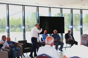 Konya Gıda ve Tarım Üniversitesi Mütevelli Heyet Başkanı Prof. Dr. Mehmet Kılıç ve Rektör Prof. Dr. Erol Turan, Seydişehir Muhtarları ile Bir Araya Geldi