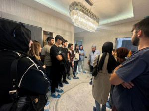 İç Mimarlık Bölümü IMB2001 İç Mimari Proje-I Dersi Kapsamında Sütiçen Mimarlık Tarafından Projelendirilen Toplu Konut Projesinin Şantiyesine Teknik Gezi Düzenlendi