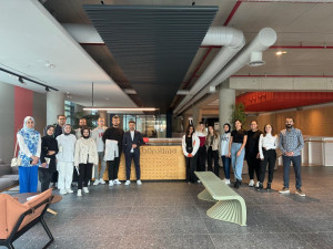 İç Mimarlık Bölümü IMB3001 İç Mimari Proje-III Dersi Kapsamında Bürotime Plaza’ya Teknik Gezi Düzenlendi