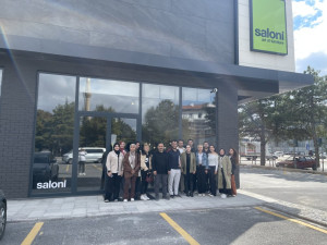 İç Mimarlık Bölümü Öğrencileri IMB4007 Mesleki Deneyim I Dersi Kapsamında Sektördeki İş Birlikçileriyle Buluştu