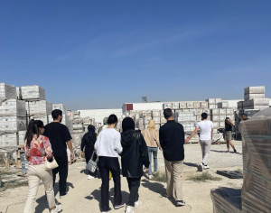 İç Mimarlık Bölümü Öğrencileri IMB4007 Mesleki Deneyim I Dersi Kapsamında Sektördeki İş Birlikçileriyle Buluştu