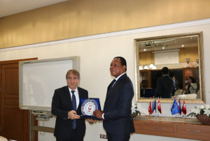 Zimbabwe Cumhuriyeti Arazi, Tarım, Balıkçılık, Su ve Kırsal Kalkınma Bakanı Sayın Dr. Anxious Jongwe MASUKA ve Beraberindeki Heyetten Üniversitemize Ziyaret