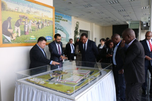 Zimbabwe Cumhuriyeti Arazi, Tarım, Balıkçılık, Su ve Kırsal Kalkınma Bakanı Sayın Dr. Anxious Jongwe MASUKA ve Beraberindeki Heyetten Üniversitemize Ziyaret