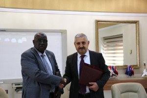 Konya Gıda ve Tarım Üniversitesi ile Sudan Alneelain Üniversitesi Arasında İş Birliği Protokolü İmzalandı