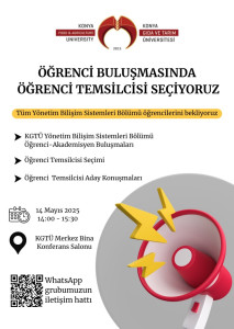 Yönetim Bilişim Sistemleri Bölümü Öğrenci Buluşmasının Ardından Öğrenci Temsilcisi Seçildi