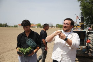 Konya Denetimli Serbestlik Müdürlüğü Tarımla Terapi Projesi Kapsamında Fide Dikim Etkinliği Düzenlendi