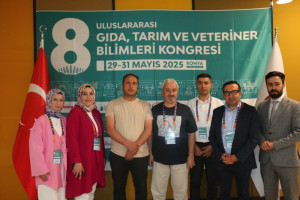 8. Gıda, Tarım ve Veteriner Bilimleri Kongresi KGTÜ'de Gerçekleştirildi