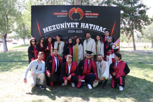 Konya Gıda ve Tarım Üniversitesi’nde Mezuniyet Coşkusu