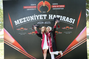 Konya Gıda ve Tarım Üniversitesi’nde Mezuniyet Coşkusu