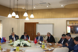 Ukrayna Büyükelçisi Celâl, Konya Gıda ve Tarım Üniversitesini Ziyaret Etti
