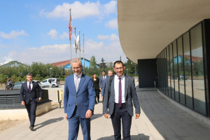 Ukrayna Büyükelçisi Celâl, Konya Gıda ve Tarım Üniversitesini Ziyaret Etti