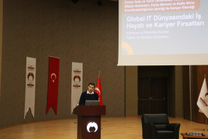 Yönetim Bilişim Sistemleri Bölümü Kariyer Etkinliği Kapsamında Söyleşi Gerçekleştirildi