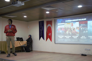 Konya Food and Agriculture University Teknofest Community Visits Dolapoğlu Anatolian High School