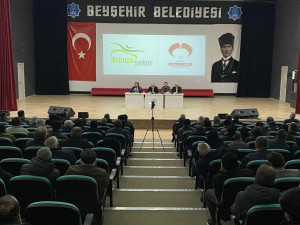 KGT&Uuml; and Konya Şeker Collaborate to Hold Farmer Meeting in Beyşehir