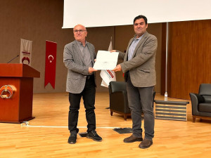 Y&ouml;netim Bilişim Sistemleri B&ouml;l&uuml;m&uuml; Kariyer Etkinliği kapsamında &ldquo;Siber G&uuml;venlikte Sıfırdan Uzmanlığa&rdquo; s&ouml;yleşisi ger&ccedil;ekleştirilmiştir