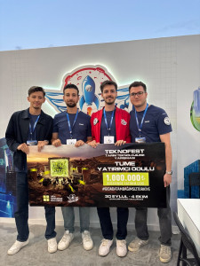 Konya Food and Agriculture University's AgroByte Aqua Team Wins the TÜME Investor Award Worth 1 Million Turkish Lira