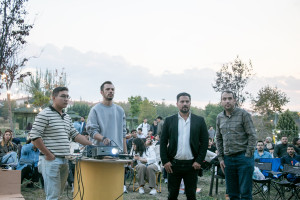 Kamp&uuml;ste A&ccedil;ık Hava Sineması Keyfi!