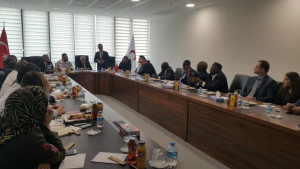 &Uuml;niversitemizde &Ccedil;ok Sayıda &Uuml;lkeden Temsilcilerin Katılımıyla Uluslararası İşbirliği Olanaklarının Değerlendirilmesi Amacıyla Toplantı D&uuml;zenlendi