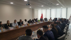 &Uuml;niversitemizde &Ccedil;ok Sayıda &Uuml;lkeden Temsilcilerin Katılımıyla Uluslararası İşbirliği Olanaklarının Değerlendirilmesi Amacıyla Toplantı D&uuml;zenlendi