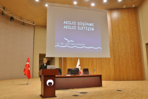 Psikoloji B&ouml;l&uuml;m&uuml; &Ouml;ğretim &Uuml;yemiz Dr. Deniz G&uuml;naydın &ldquo;Akılcı D&uuml;ş&uuml;nme &ndash; Akılcı İletişim&rdquo; Konulu Seminer Verdi