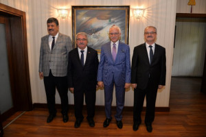 &Uuml;niversite Rekt&ouml;rleri Aylık İstişare Toplantısı &Uuml;niversitemiz Ev Sahipliğinde Ger&ccedil;ekleşti