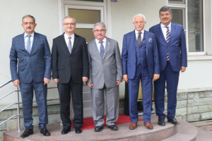 &Uuml;niversite Rekt&ouml;rleri Aylık İstişare Toplantısı &Uuml;niversitemiz Ev Sahipliğinde Ger&ccedil;ekleşti 