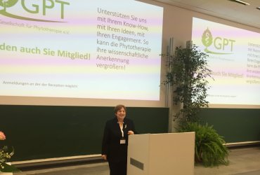 Department of Plant Production and Technologies Faculty Member Prof. Dr. Menşure Özgüven Attended the Phytotherapy Congress in Germany