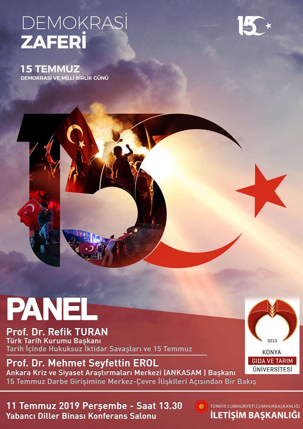 15 Temmuz Demokrasi ve Milli Birlik Günü Paneli